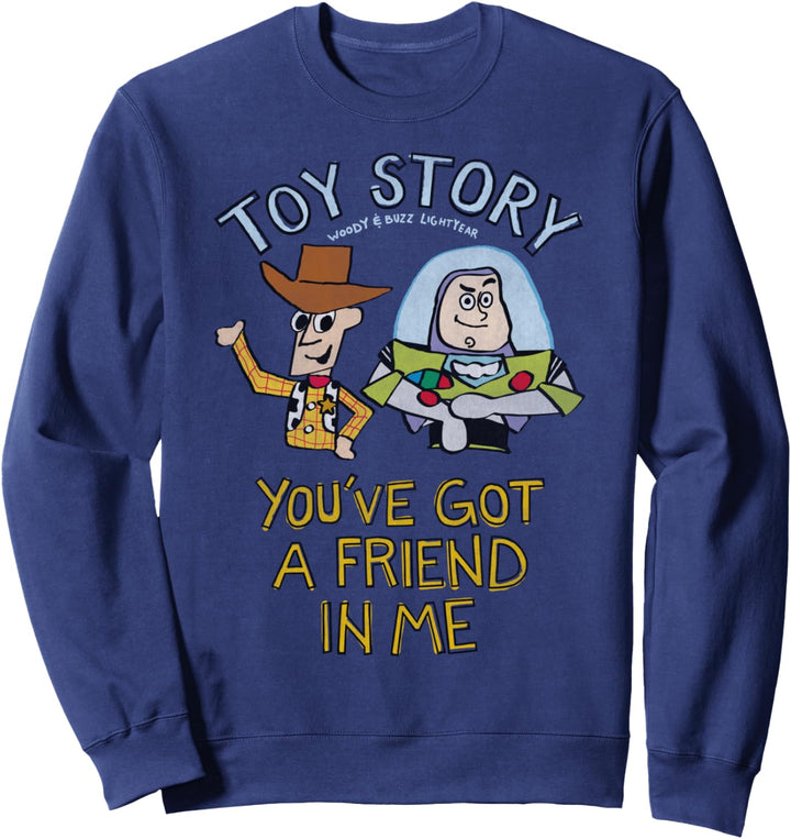 Disney Pixar Toy Story Woody & Buzz You've Gotta Friend Sweatshirt