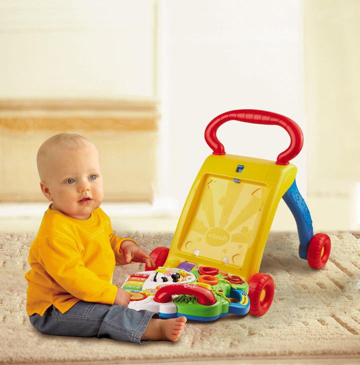 VTech Baby Spiel- und Laufwagen Special Edition – Lauflernwagen mit regulierbarer Geschwindigkeit, M