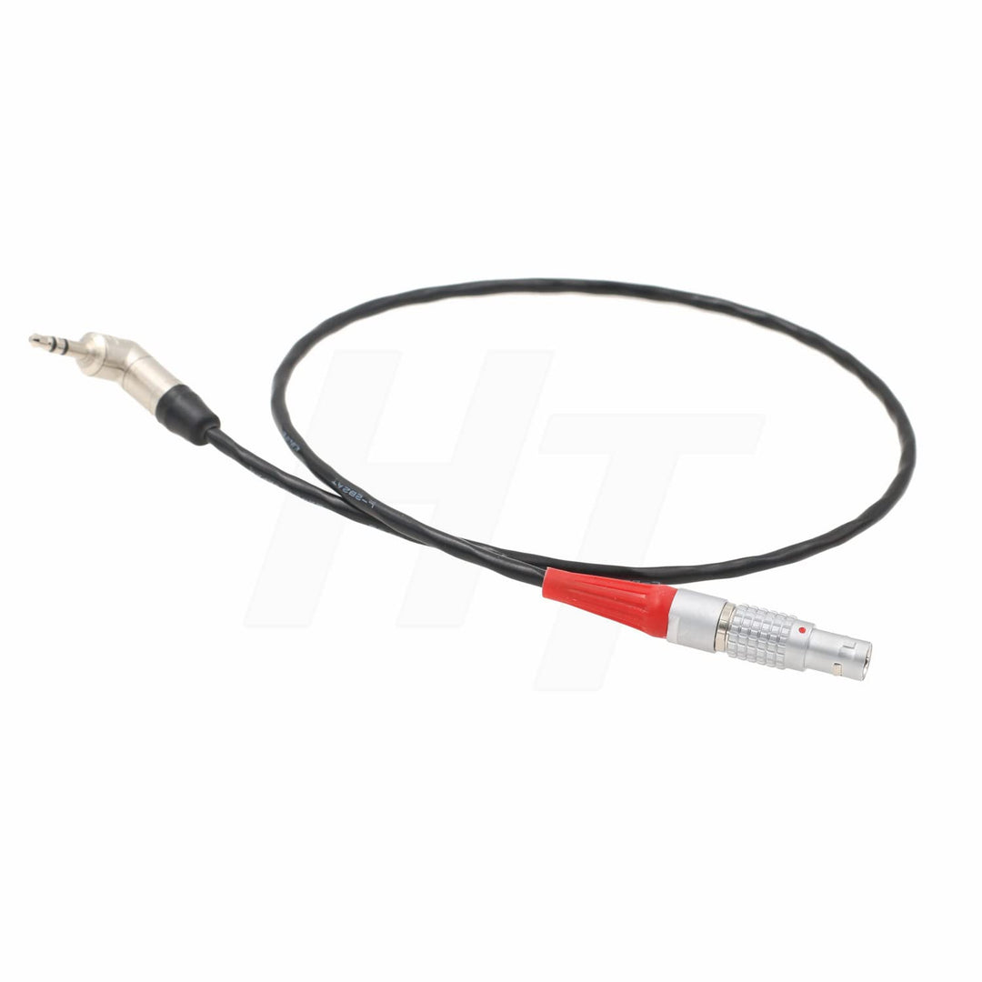 HangTon Timecode-Kabel 5-polig auf 3,5 mm TRS für Ambient NanoLockit Sound Geräte 633 auf DSLR Tenta