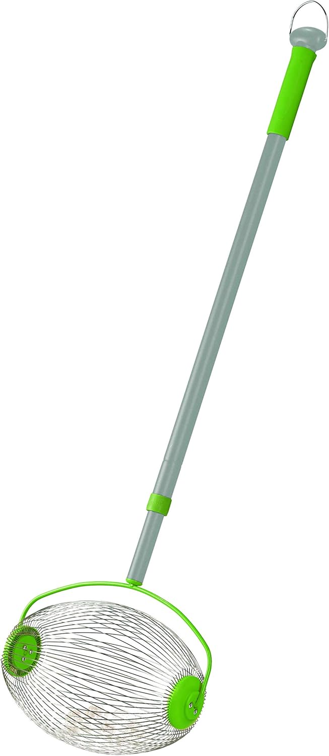 Freund-Victoria Nuss- / Obstsammler 68090 (Federstahl-Sammler, Arbeitsbreite 30 cm, Teleskopstiel 11