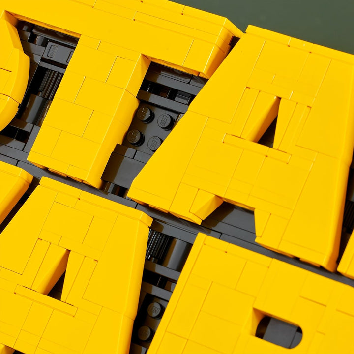 LEGO Star Wars 75407 Star Wars Logo Steinen - Bauset für Erwachsene zum Sammeln - Popkultur-Modell -