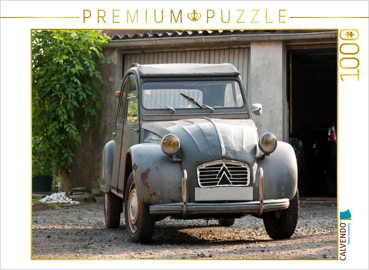 CALVENDO Puzzle Kultautomobil Ente Citroën 2CV 1000 Teile Lege-Grösse 64 x 48 cm Foto-Puzzle Bild vo