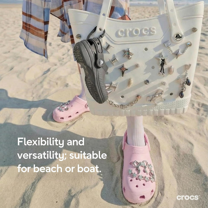 Crocs Unisex Classic (Best Sellers) Clogs 34/35 EU Pink Milk, 34/35 EU Pink Milk