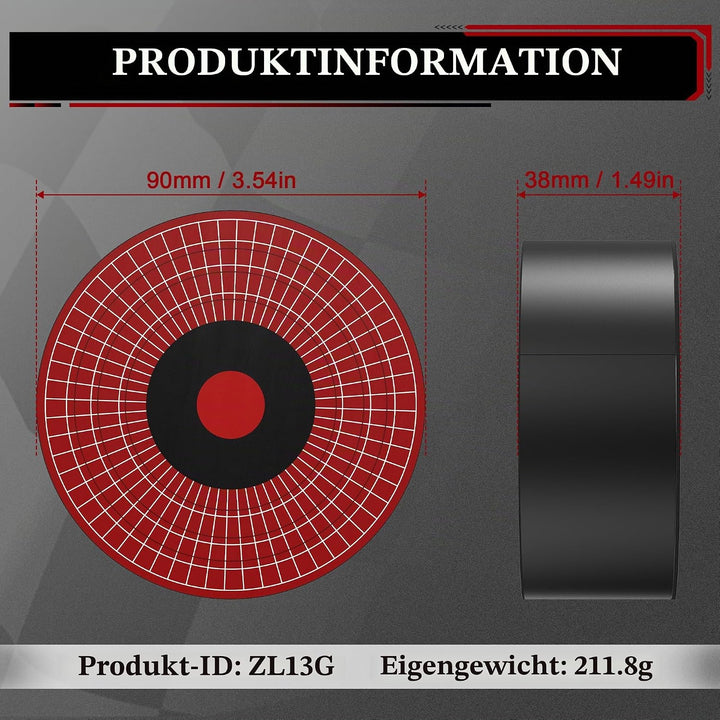 CyeeLife Mini Dart Dock - Dartpfeile Halterung - Dartscheibe Form Premium Sisal Dartständer - Stilvo