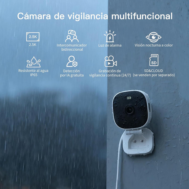 VIMTAG 2,5K Überwachungskamera Aussen, 5GHz WLAN Kamera Outdoor,Aussenkamera,Farbige Nachtsicht,Tag&