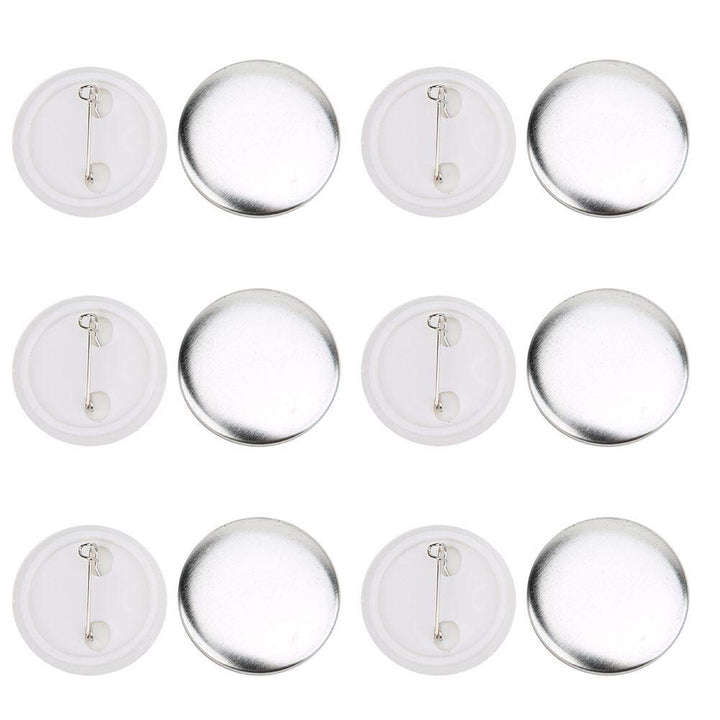Fydun 100 Sätze 37mm Abzeichen Pin Button Teile Abzeichen Clear Acryl Badge Maker Making Supplies DI