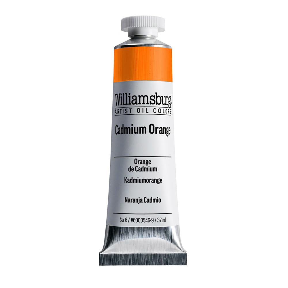 Williamsburg - Handgemachte Oelfarbe - 37 ml - Kadmiumorange 1.25 Fl Oz (Pack of 1) Braun, Orange, 1