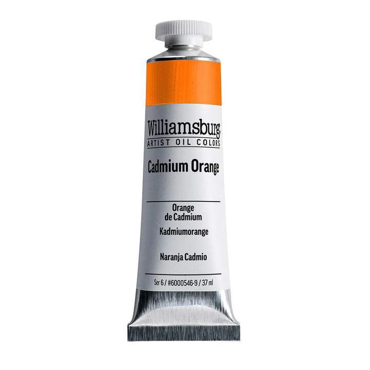 Williamsburg - Handgemachte Oelfarbe - 37 ml - Kadmiumorange 1.25 Fl Oz (Pack of 1) Braun, Orange, 1