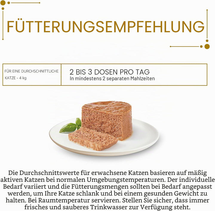 Gourmet Gold Les Mousselines Mahlzeiten für erwachsene Katzen, Geschmacksrichtungen wählbar Poulet 8