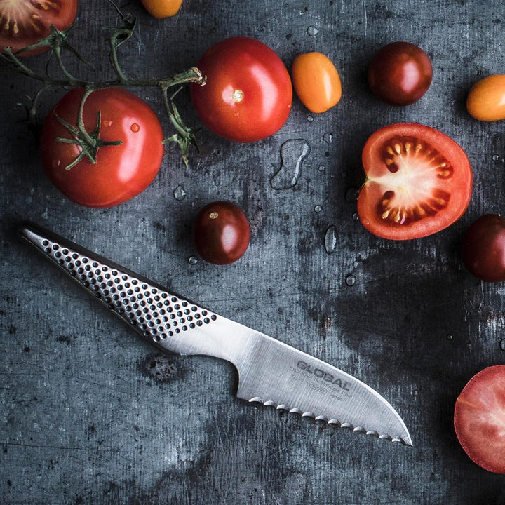 Global GS-9R Zitronen- und Tomatenmesser 8 cm