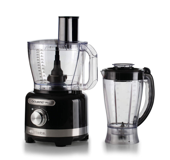Ariete 1782 Gourmet Pro Moderna, Küchenmaschine, Zerkleinerer 3L, Mixer 2L, 2 Geschwindigkeitsstufen
