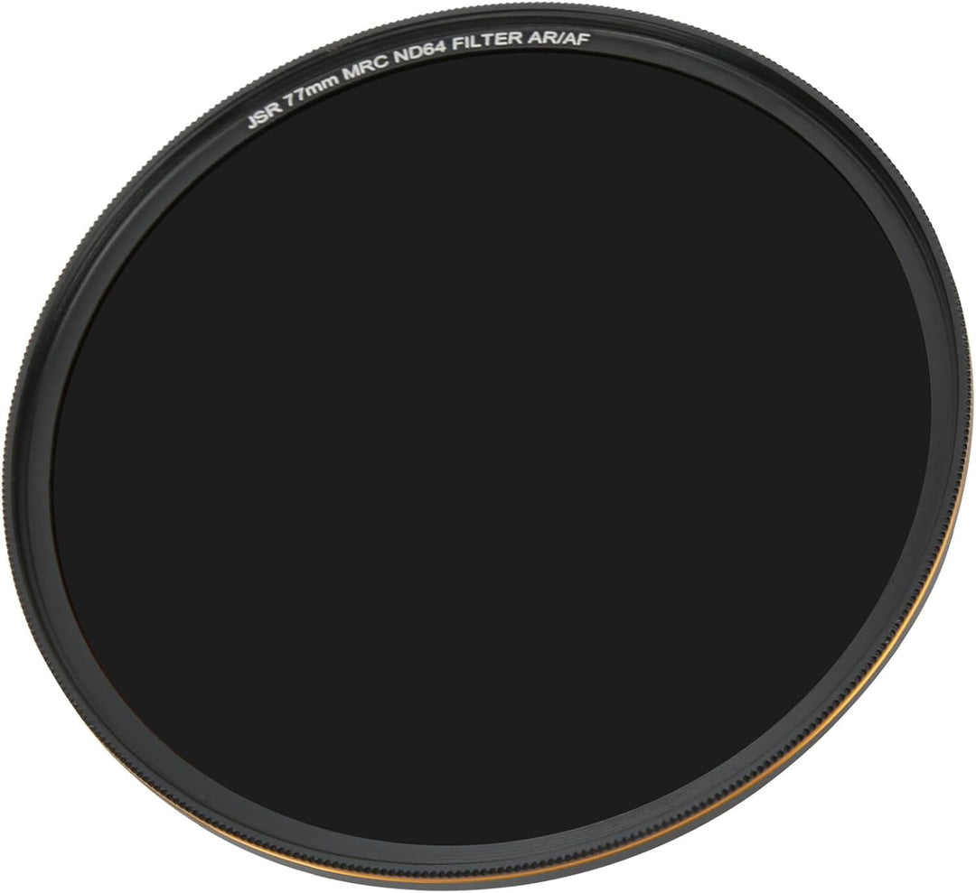 77mm ND Filter, Wasserdichter MRC-ND64-Filter mit Mehrfachbeschichtung, Ultradünnes Graufilter für K