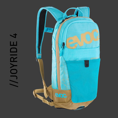 EVOC JOYRIDE 4 Kinderrucksack leichter Performance-Rucksack für Ausflüge & Outdoor Sport-Aktivitäten