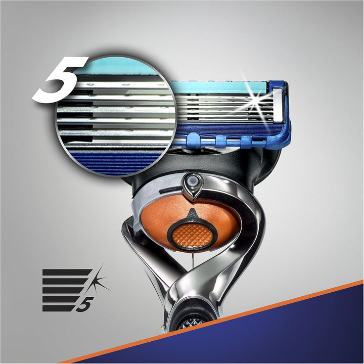 Gillette Fusion 5 ProGlide Rasierer Herren mit Trimmer für Präzision und Gleitbeschichtung, Rasierer