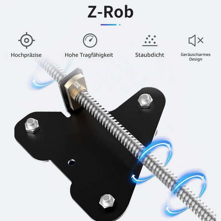 Creality Offizielles Ender 3 Dual Z-Axis Upgrade Kit (42-34 Schrittmotor enthalten) für Ender-3, End
