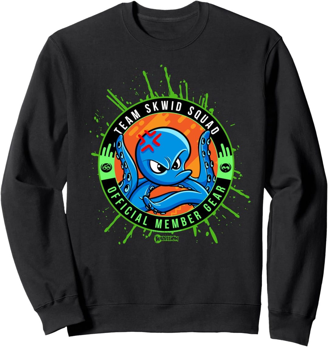Team Skwid Squad - Mürrisches Blau Skwid Sweatshirt