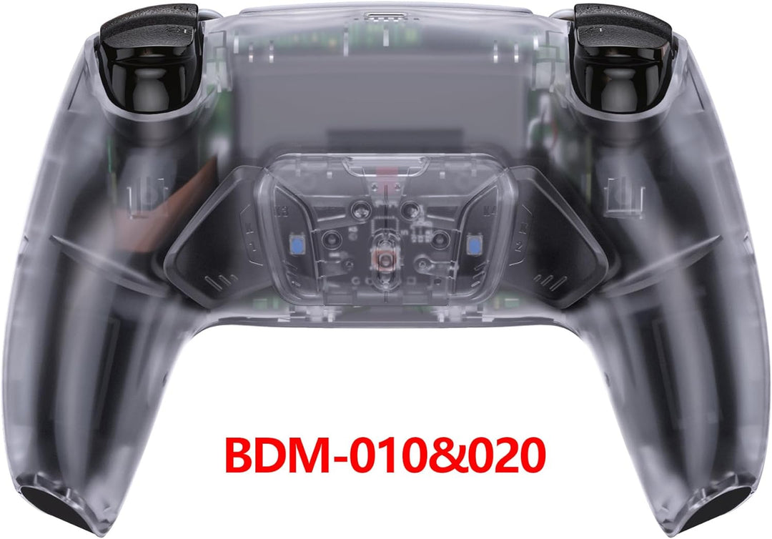 eXtremeRate Programmierbar RISE4 Remap Kit für ps5 Controller BDM-010/020,Remap Board&Rückplate Gehä