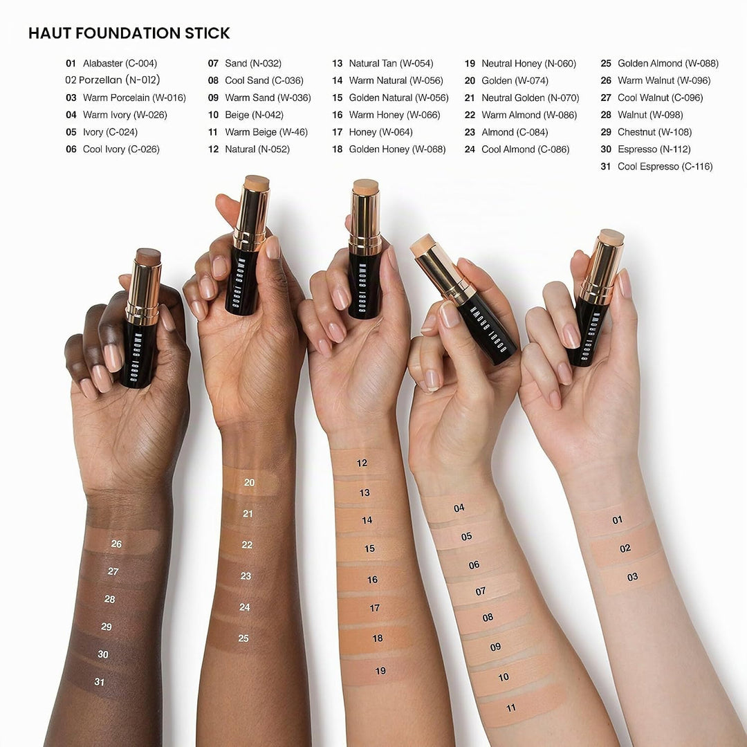 Bobbi Brown Skin Foundation Stick Foundation, 3.0 Beige, 29 g beige 9 g (Pack of 1), beige 9 g (Pack