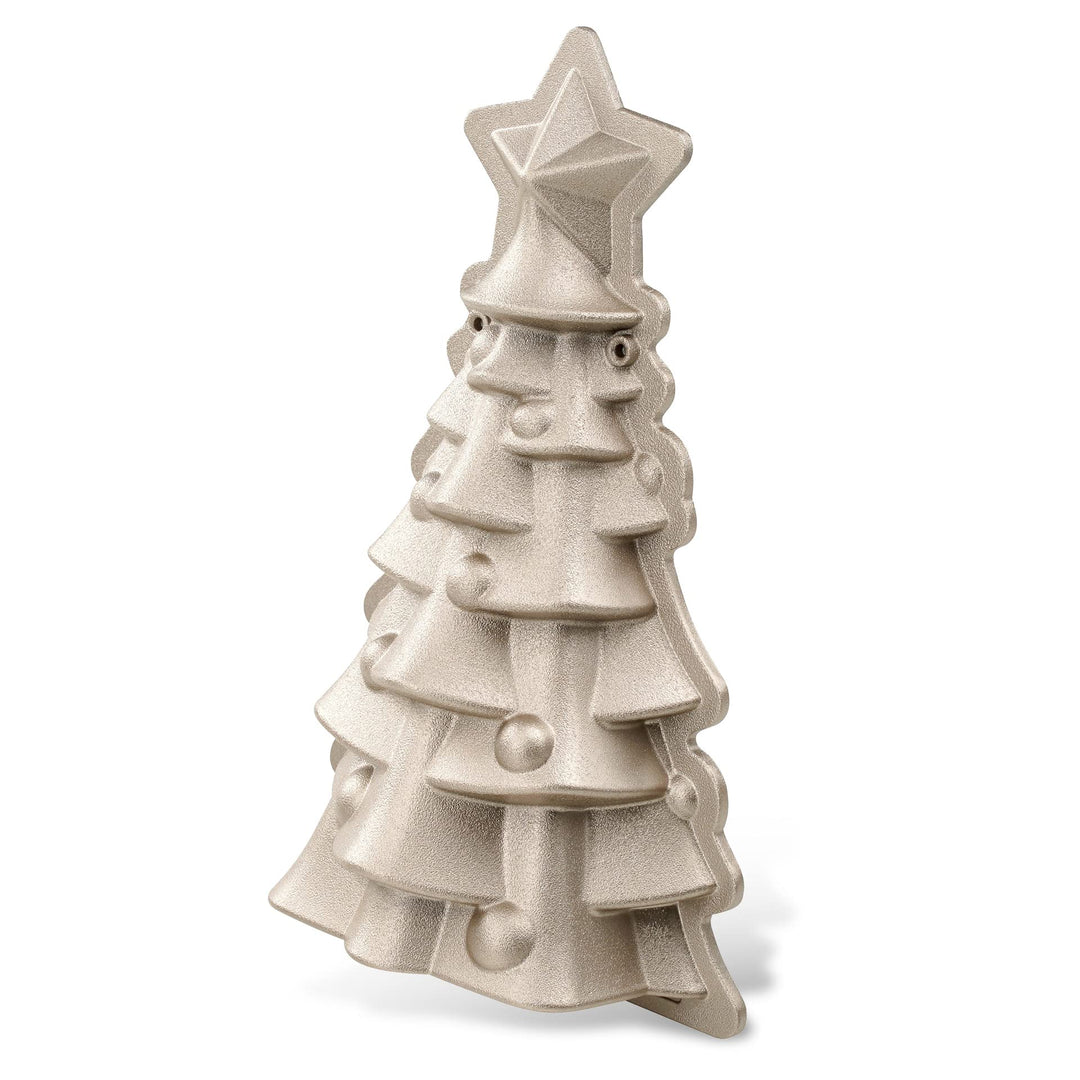 Dr. Oetker Motivbackform Tannenbaum White Christmas Baking, für Weihnachten, Tannenbaumform mit Anti