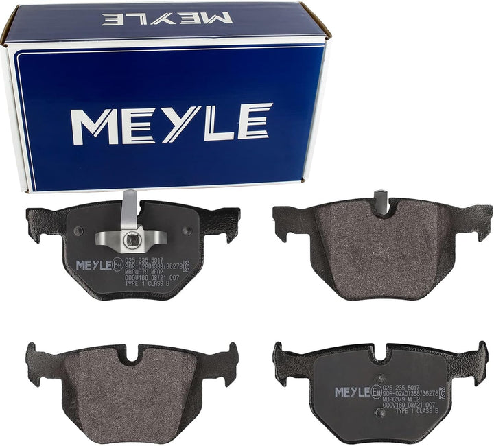 Meyle 025 235 5017 Bremsbelagsatz, Scheibenbremse