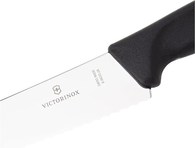 Victorinox Swiss Classic Brot-/Konditormesser mit Wellenschliff, Rostfreier Stahl, in Geschenkbox, S