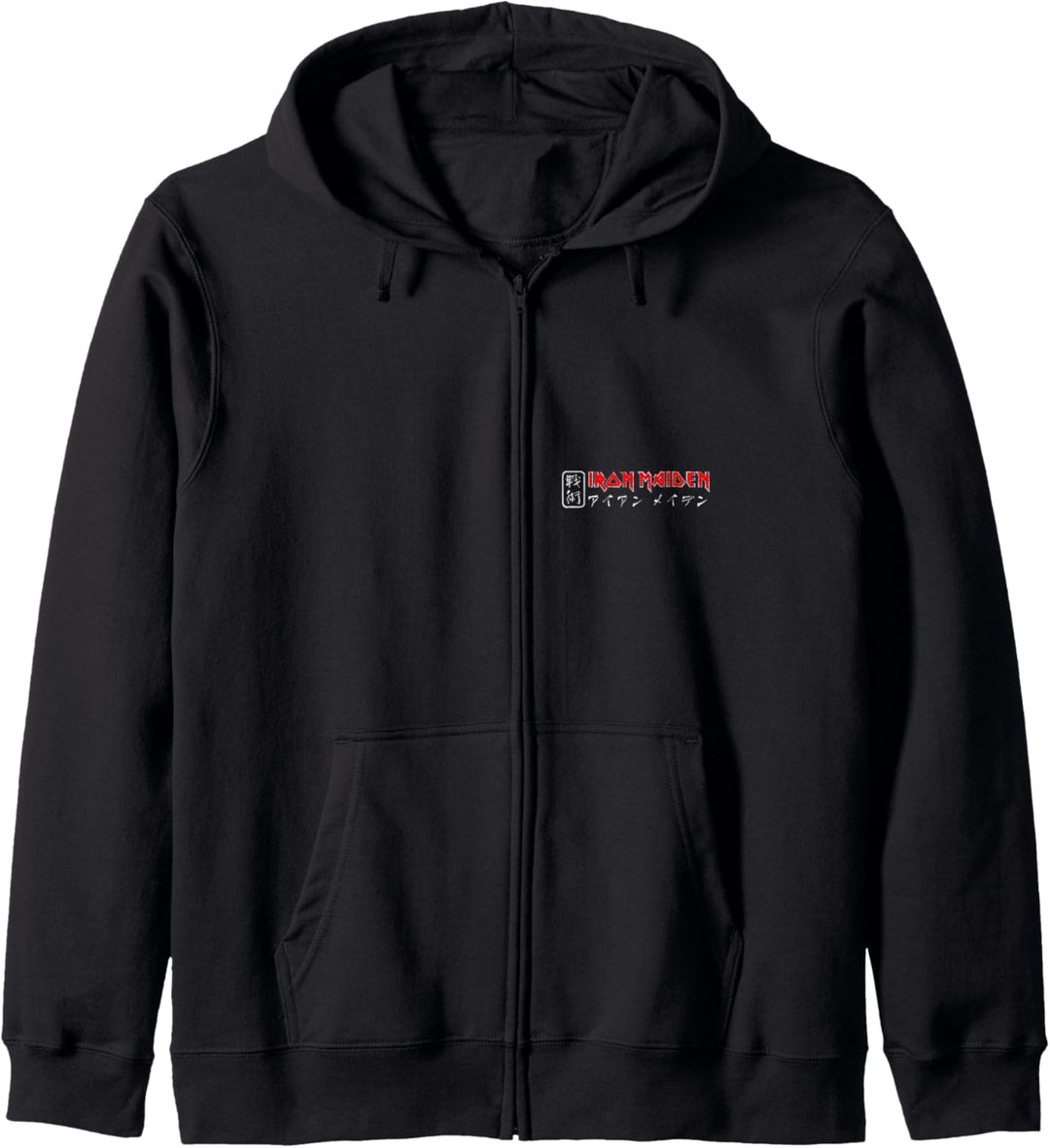 Iron Maiden – Senjutsu Stacked Logo Eddie Red Circle Kapuzenjacke