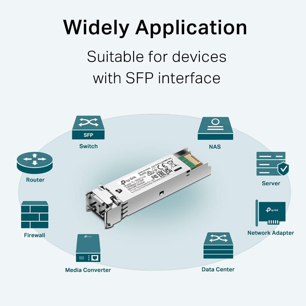 TP-Link MiniGBIC Module, IEEE 802.3z, CSMA/CD, TCP/IP (TL-SM311LS) 1G, Single-mode, 1G, Single-mode