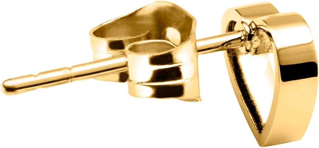 LIEBESKIND Damen-Ohrstecker Edelstahl, gold