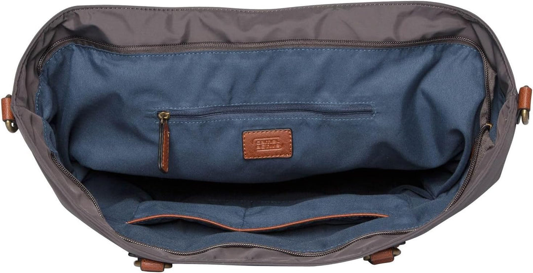 camel active bags Bari Damen Shopper Umhängetasche Reissverschluss Gross dark grey 48 x 13,5 x 35 Da