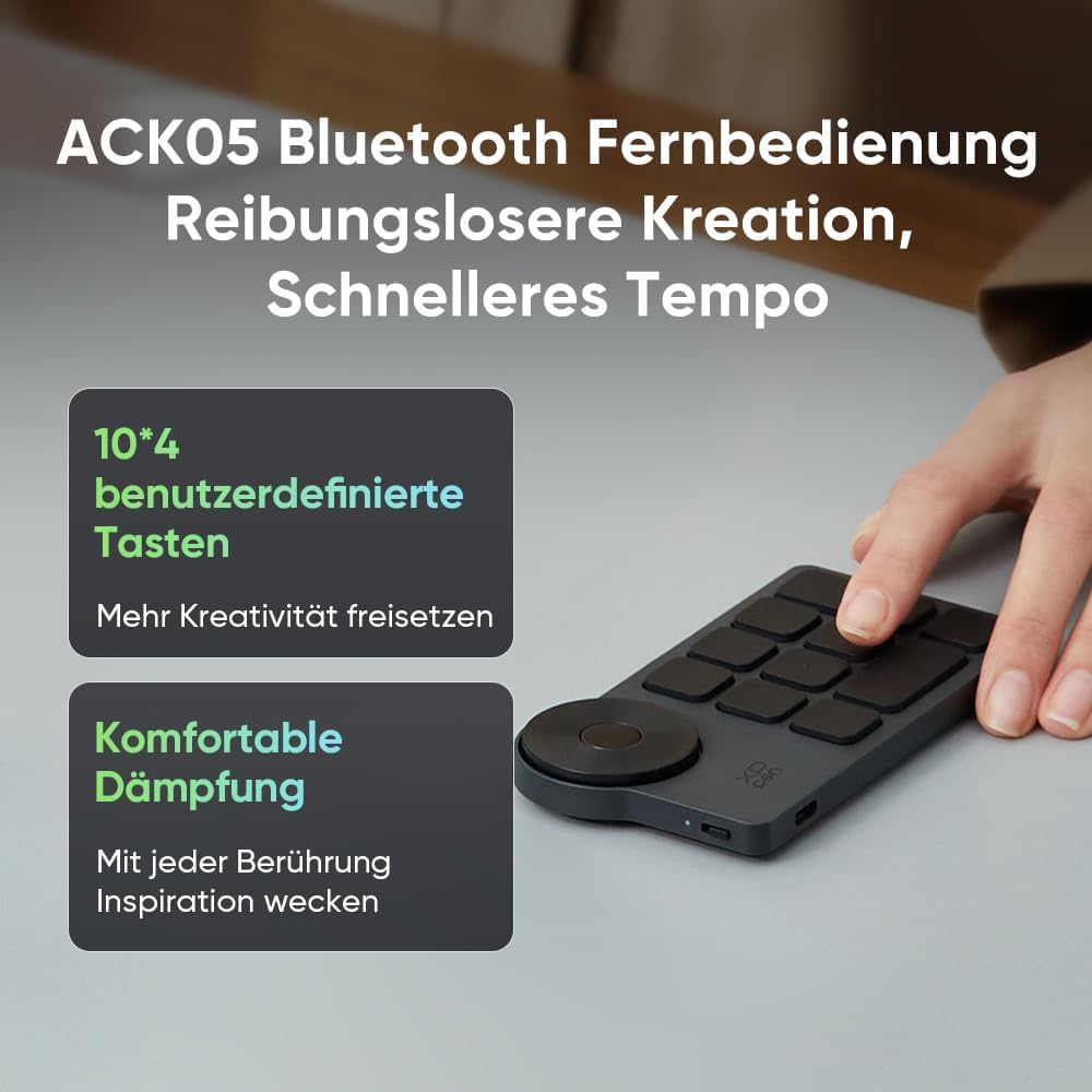 XPPen Artist 24 Pro (Gen 2) 4K Grafikdisplay, 23,8 Zoll Grafikmonitor mit X3 Pro Stift，Geeignet für