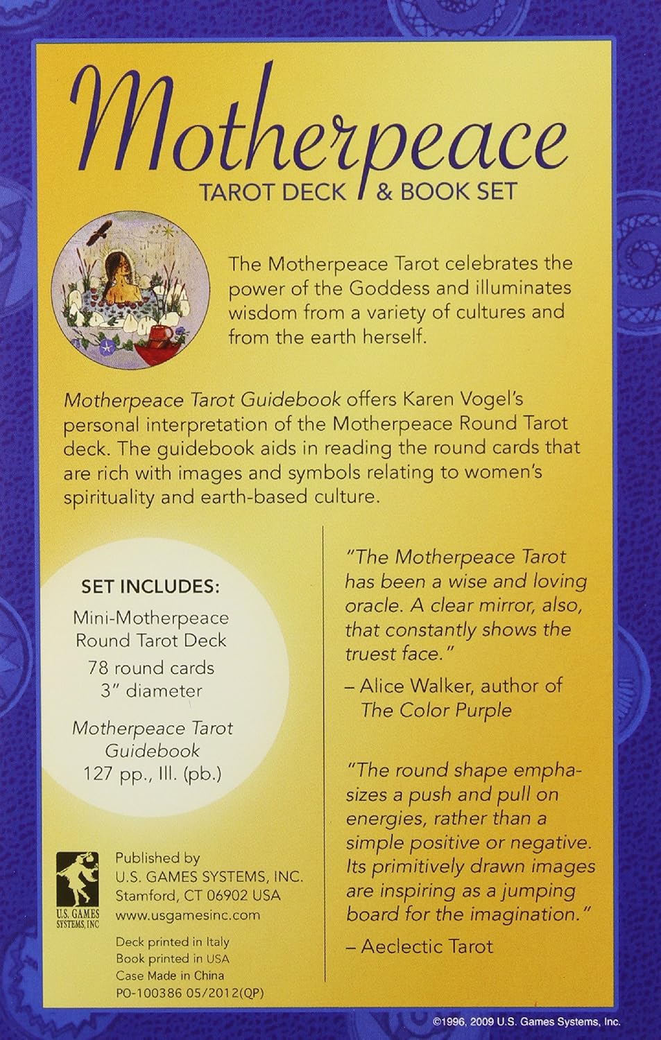 Motherpeace Tarot Set