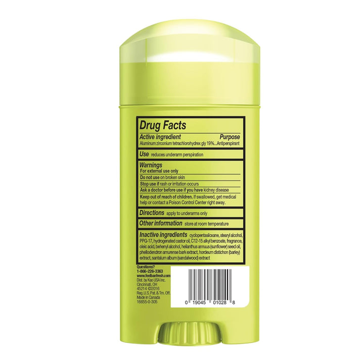 2x Ban Invisible Solid Antiperspirant &amp; Deodorant Shower Fresh - aus den USA