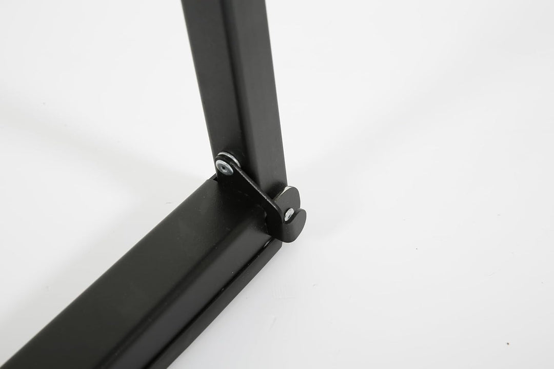 Mobile Staffelei aus Aluminium | Malständer in schwarz | für Rahmen bis 120 cm | Leinwand, Malstaffe
