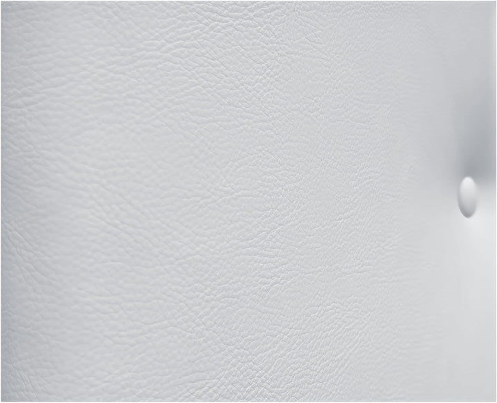 DHOME Kunstleder oder Acualine Stoff Kopfteil einfarbig mit Knöpfen gepolstert HIGH Range Luxus Bett
