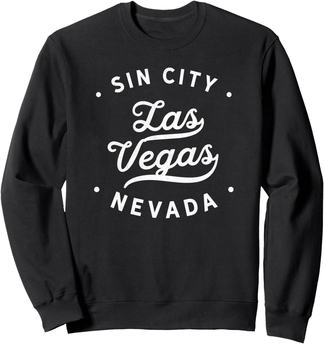 Classic Vintage Retro Las Vegas Nevada Sin City Keepsake Sweatshirt