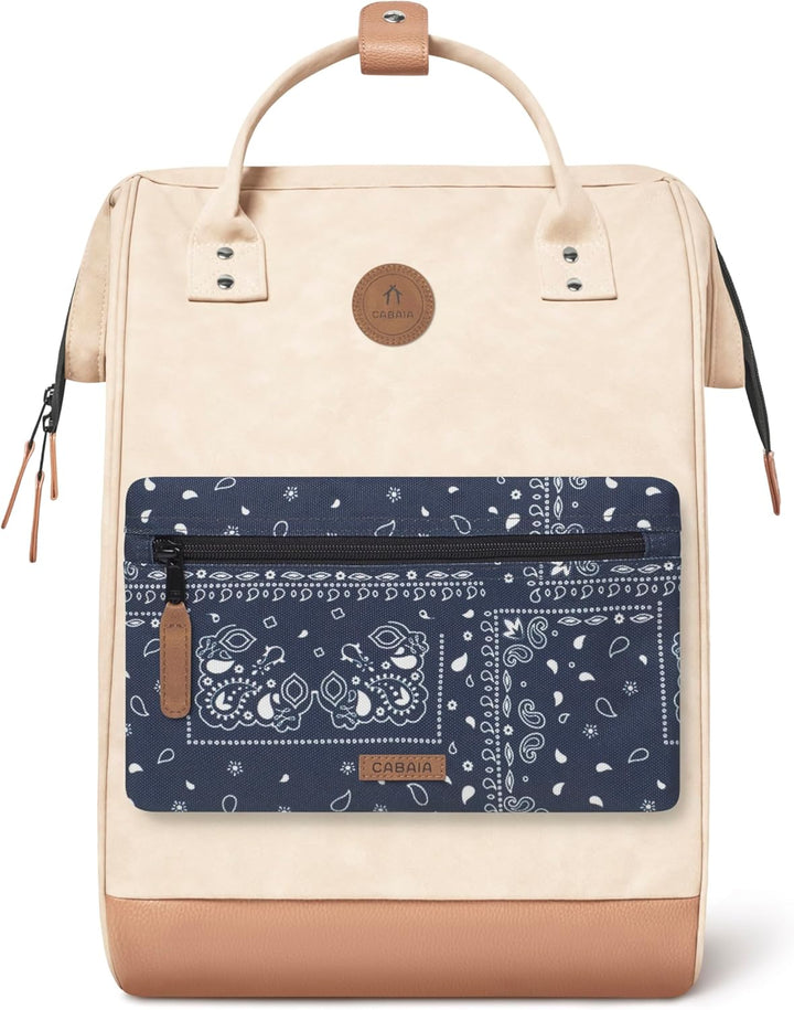Cabaïa - Adventurer Rucksack Andenne Maxi 23L - Wasserabweisend - Laptopfach bis zu 15 Zoll - 2 Vord