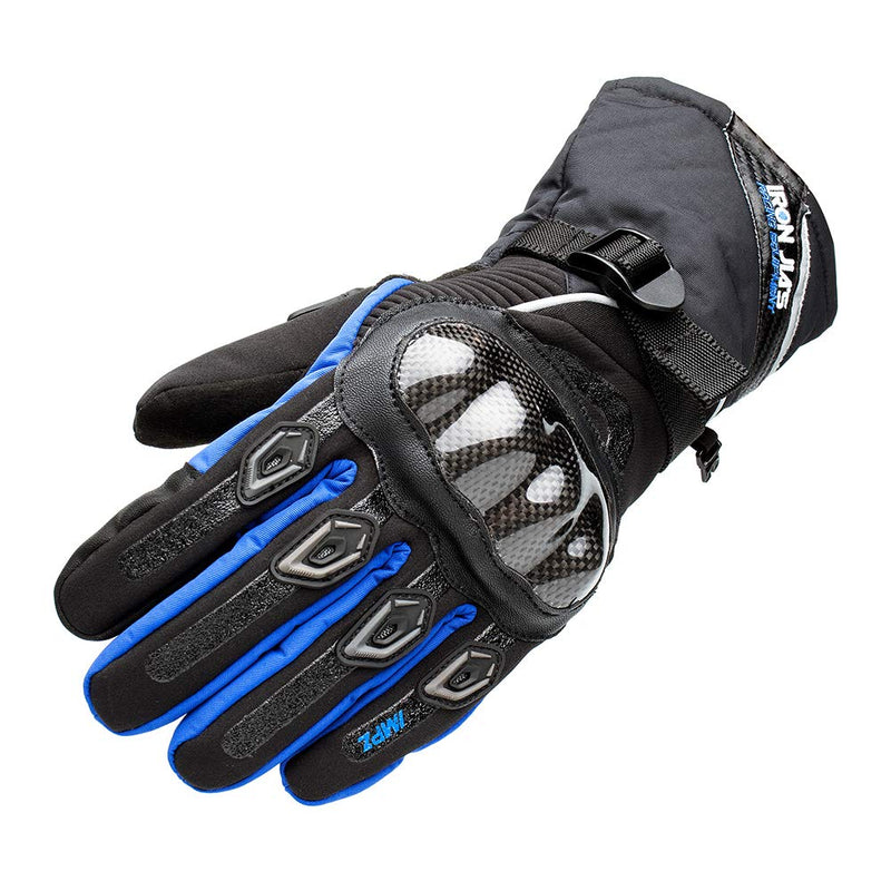 BORLENI Winter Motorradhandschuhe Herren, Motorrad Handschuhe Herr Warm Winterhandschuhe Wasserdicht