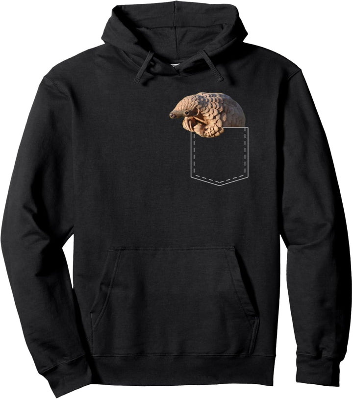 Pangolin Tasche Gefährdetes Tier Schuppiger Ameisenbär Pullover Hoodie
