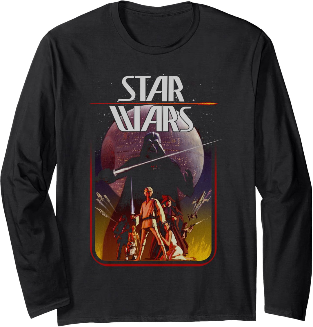 Star Wars Rebels Vintage Novel Concept Art Langarmshirt