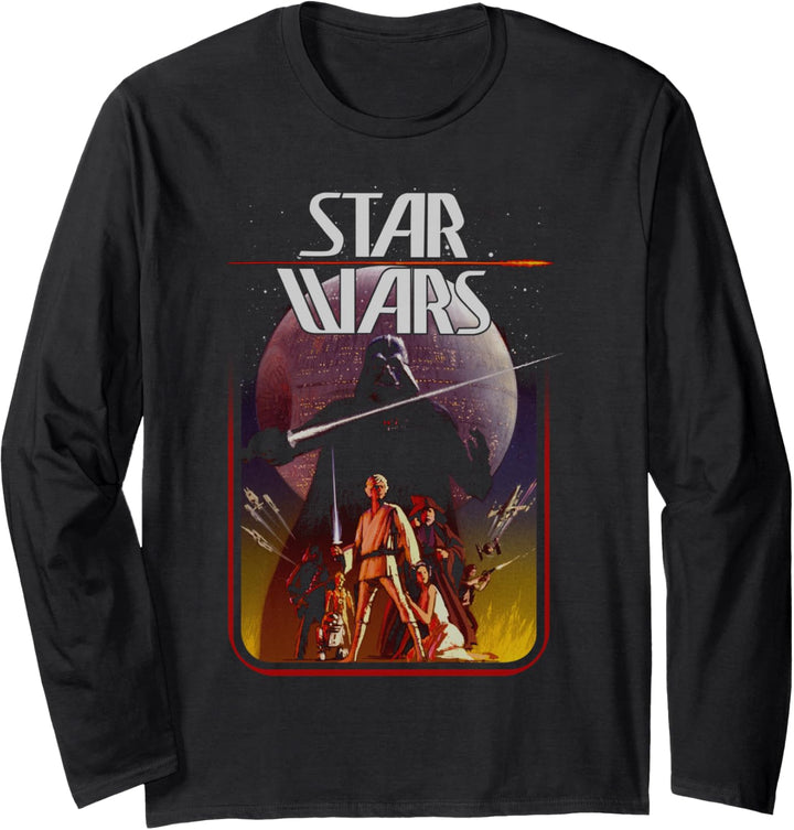 Star Wars Rebels Vintage Novel Concept Art Langarmshirt