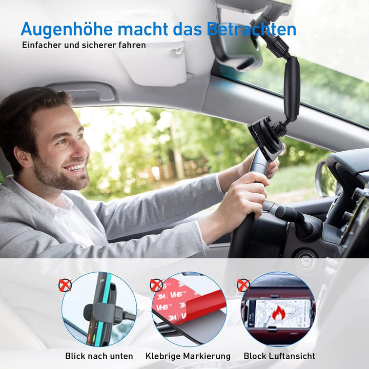 Goture Handyhalterung Auto，Handyhalterung， Handyhalterung Auto Magnet，Handyhalterung für Auto，iphone