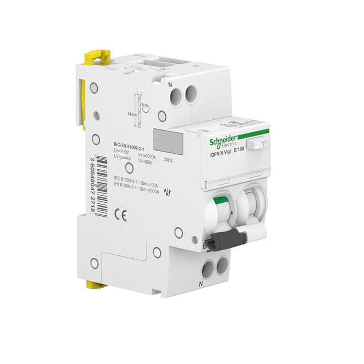 Schneider Electric FI LS IDPN N 1P+N 16A B 30MA TYP A, A9D56616 B-Charakteristik 16 Ampere, B-Charak