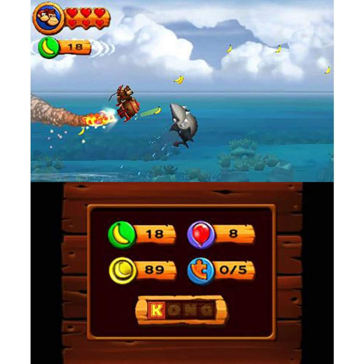 Donkey Kong Country Returns 3D - Nintendo Selects - [3DS] Donkey Kong: Country Returns, Donkey Kong: