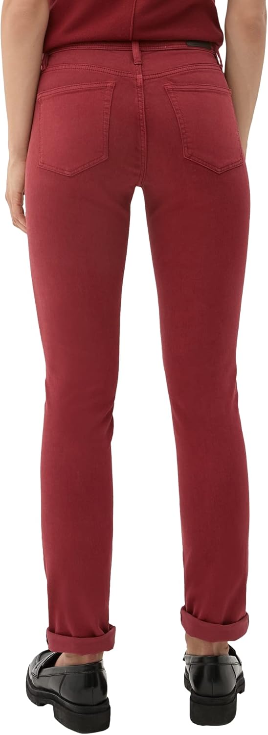 s.Oliver Damen Jeans, Betsy Slim Fit 32W / 34L Rot 38z8, 32W / 34L Rot 38z8
