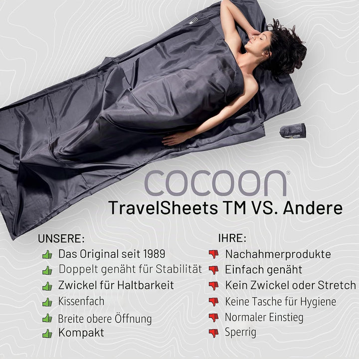 Cocoon Inlett Seide Eco, weiss 1 (Mumie), 1 (Mumie)