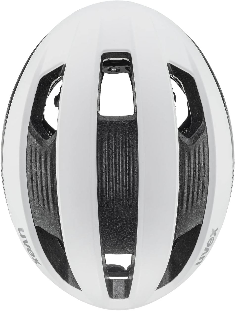 Uvex Rise CC Damen Rennrad Fahrrad Helm matt weiss/grau 2024 52-56 cm, 52-56 cm