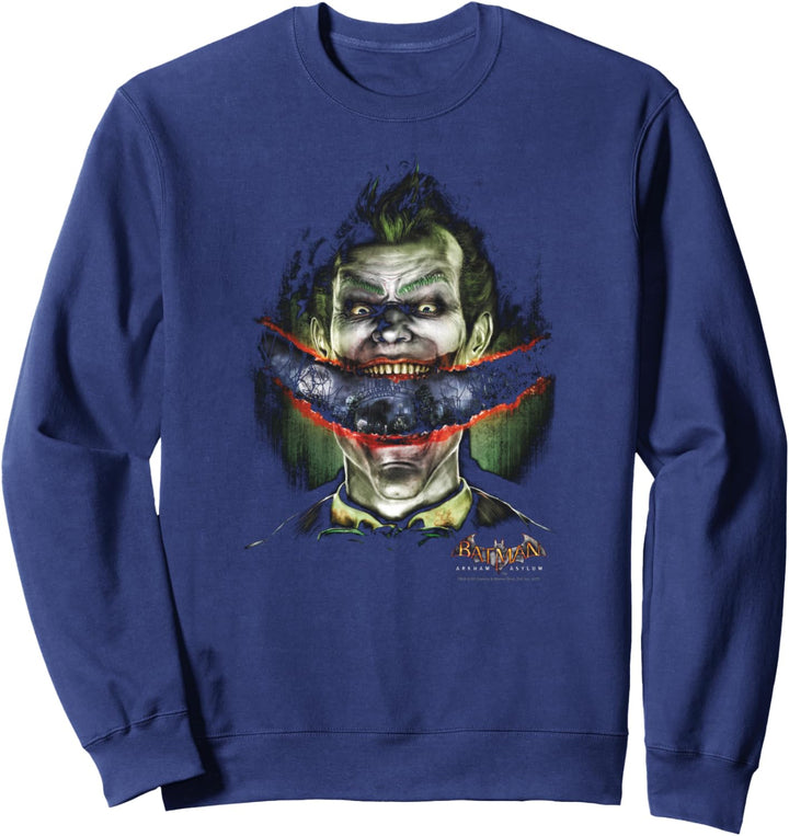 Batman: Arkham Asylum Joker Crazy Lips Sweatshirt