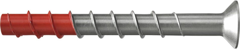 fischer UltraCut FBS II 8x60 10/- SK Senkkopf aus Edelstahl, leistungsstarke Betonschraube mit gehär