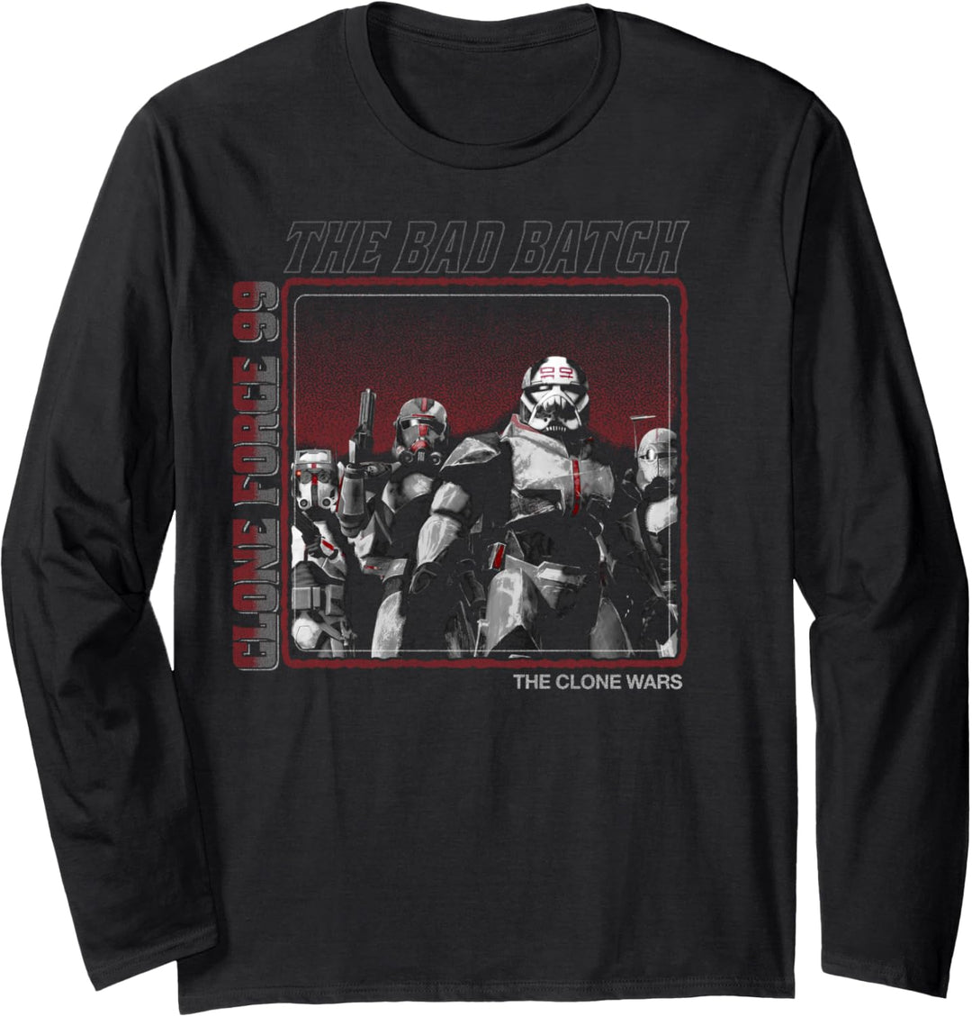 Star Wars: The Clone Wars Clone Force 99 The Bad Batch Langarmshirt