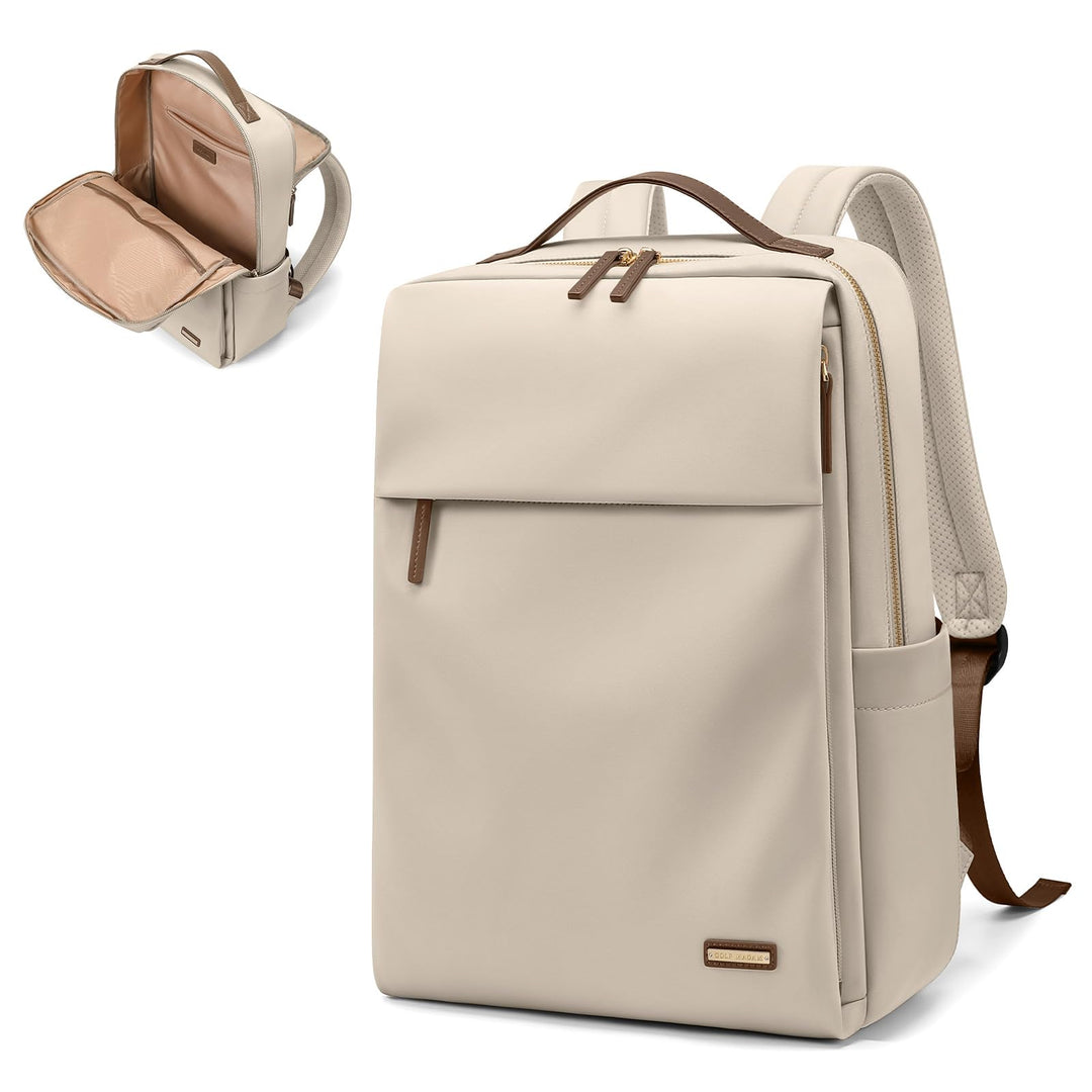 Rucksack Damen Laptop Reise Schulrucksack 15.6 Zoll mit Laptopfach, Wasserdicht Multifunktionaler Lä